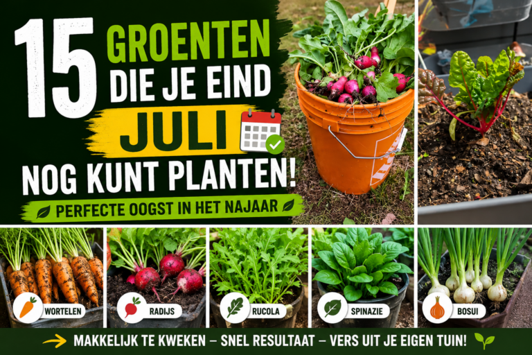 15 Groenten Die Je Eind Juli Nog Kunt Planten