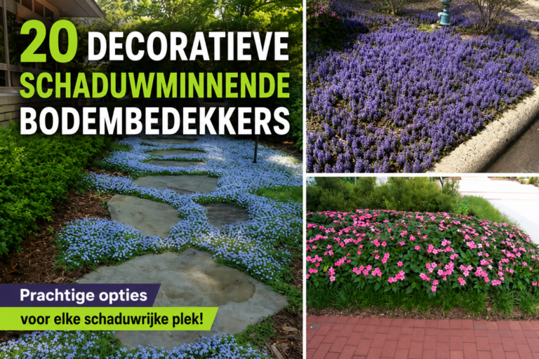 20 Decoratieve Schaduwminnende Bodembedekkers