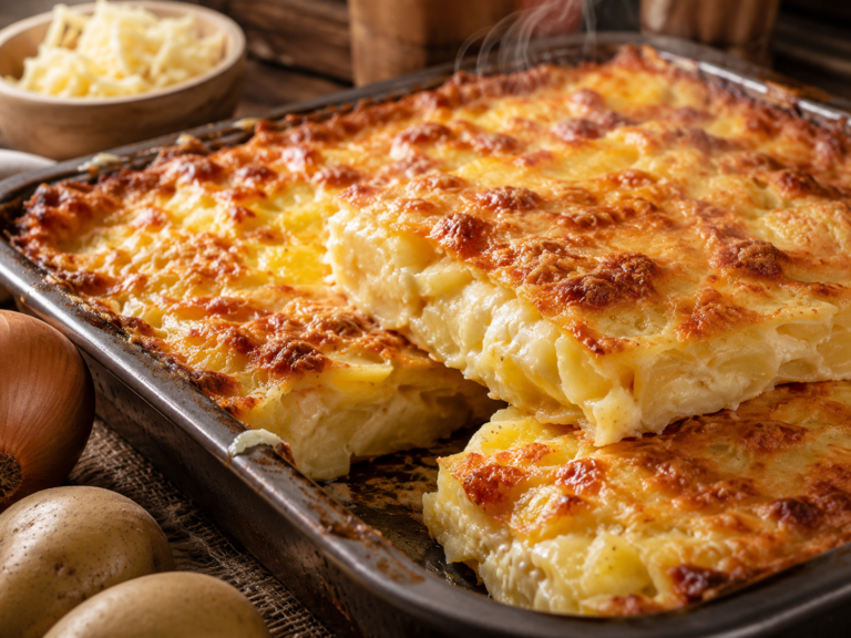 Aardappel-Kaasschotel zoals bij Oma: het Familiegerecht dat Iedereen Wil Naklikken